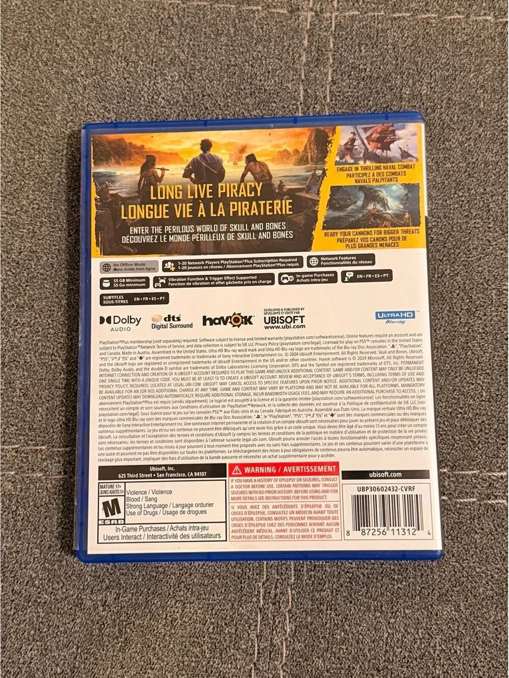 Skull and Bones for PlayStation 5